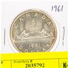 Image 1 : 1961 CANADIAN SILVER DOLLAR