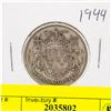 Image 1 : 1944 CANADIAN SILVER HALF DOLLAR