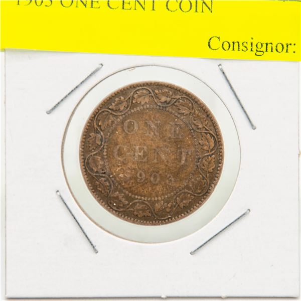 1903 ONE CENT COIN