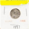 Image 1 : 1887 SEATED LIBERTY DIME