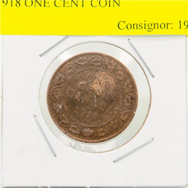 1918 ONE CENT COIN