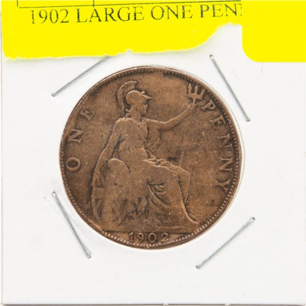 1902 LARGE ONE PENNY