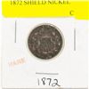 Image 1 : 1872 SHIELD NICKEL