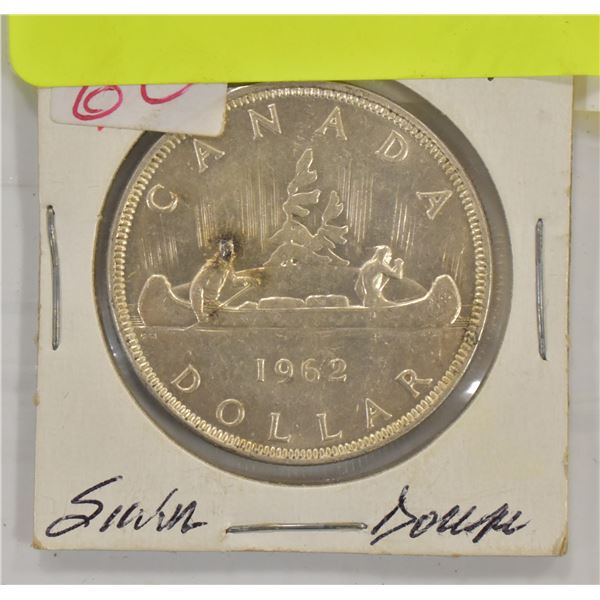 1962 CANADIAN SILVER DOLLAR