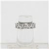 NEW SIZE 6 MOISSANITE STERLING SILVER RING