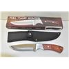 Image 1 : FULL TANG HUNTER KNIFE NEW IN BOX 5" BLADE