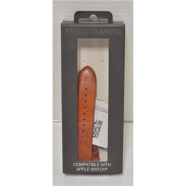 VINCE CAMUTO MEN'S GEN LEATHER APPLE WATCH BAND vince camuto apple watch band