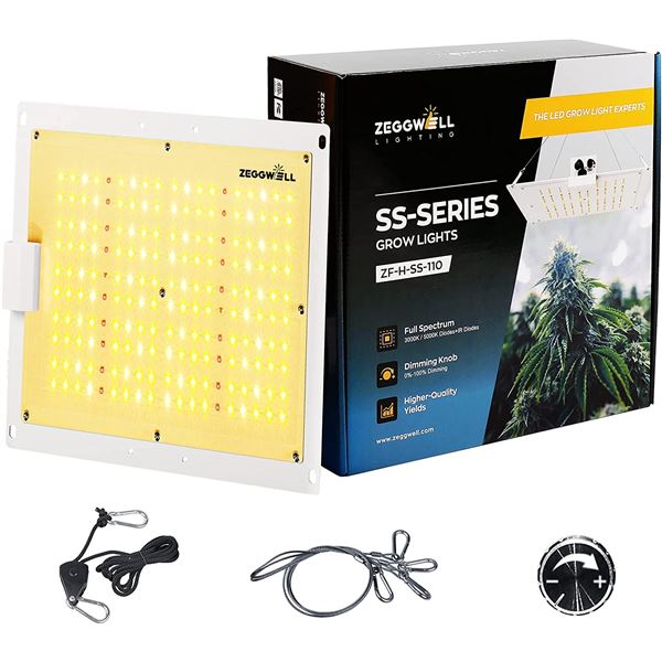 NEW ZEGGWEL LED GROW LIGHT WITH PHILIPS DIODES