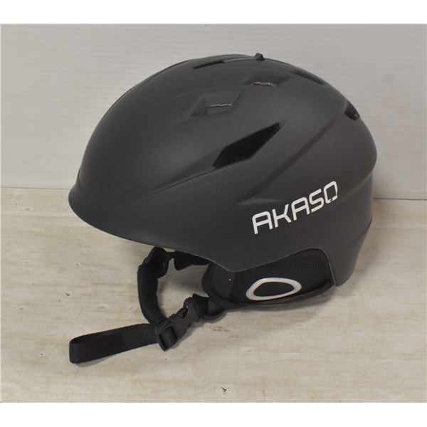 UNBOXED AKASO SNOW BOARD HELMET, SMALL, AIR VENTS