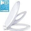 Image 1 : NEW REPACK CROWN STAR ELONGATED FAMILY TOILET SEAT