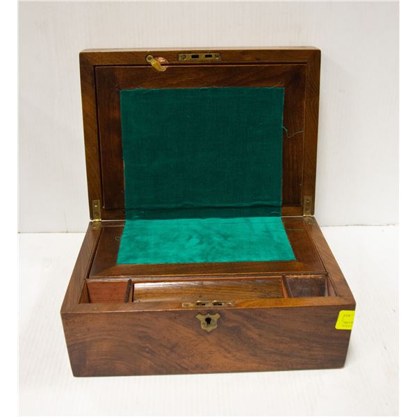 1893 TRAVELING WRITING TABLE FOLD OUT