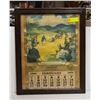 Image 1 : 1925 PRE JOHN DEERE CALENDAR STAMPED