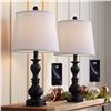 BRAND NEW DUNGOO SET OF 2 RESIN TABLE LAMPS WITH