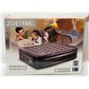 NEW ZOE TIME QUEEN SIZE AUTO INFLATE AIR MATTRESS