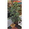 Image 1 : FAUX POTTED TREE 67" TALL