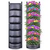 Image 1 : NEW 7 POCKET VERTICAL WALL HANGING PLANTER