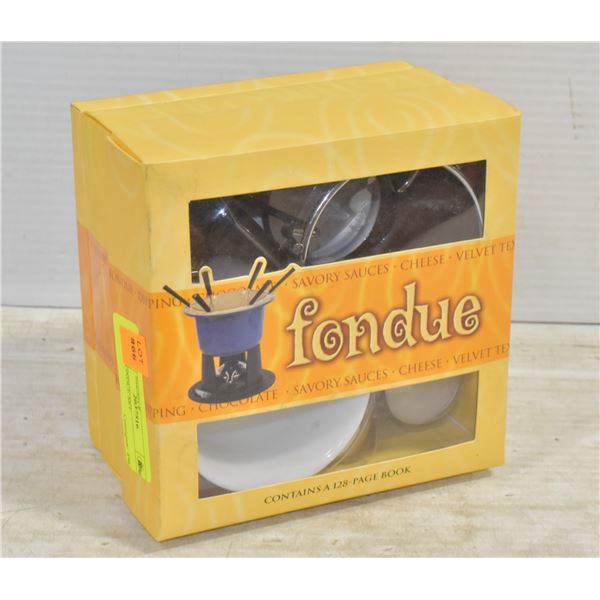 NEW FONDUE SET