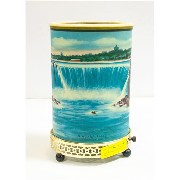 VINTAGE NIAGARA FALLS ONTARIO LAMP