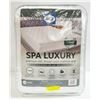 Image 1 : SEALY SIZE: KING 400 THREAD LUXURY MATTRESS PAD