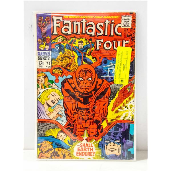 FANTASTIC FOUR #77 1960'S COLLECTOR COMIC