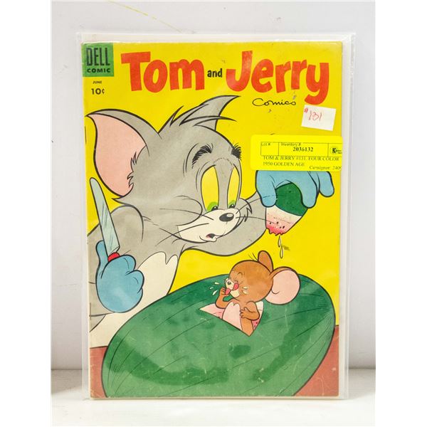 TOM & JERRY #131. FOUR COLOR 1950 GOLDEN AGE