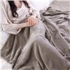 Image 1 : MAXKARE SOFT FLANNEL HEATED THROW BLANKET