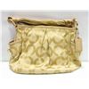 Image 1 : AUTHENTIC COACH CREAM/TAN PURSE HAS BEEN USED