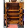 Image 1 : CABINET STYLE CD RACK W/LOCK H-46.5" W-13" L-28"