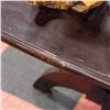 Image 2 : SOLID DARK WOOD TWIN PEDESTAL DINING ROOM