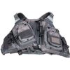 Image 3 : NEW GREY ADULT ADJUSTABLE SIZE FISHING VEST LIFE-