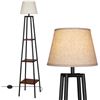 Image 1 : BRAND NEW DEWENWILS 3 TIER FLOOR LAMP WITH SHELVES