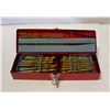 Image 1 : SET OF ABOUT 100 DRILL BITS IN A METAL CASE