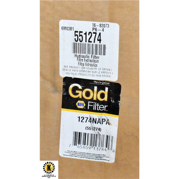 NAPA AIR FILTER GOLD 551274 (1274NAPA) NEW IN BOX