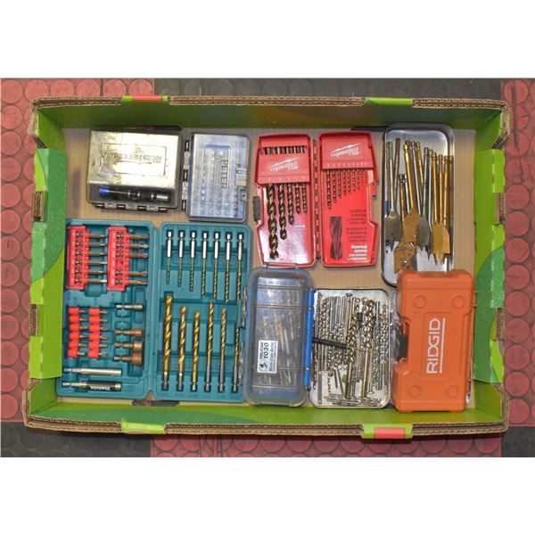 FLAT OF DRILL BIT KITS