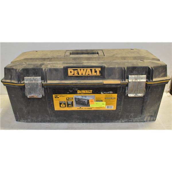 28 Utility Box DEWALT 28 INCH TOOL BOX