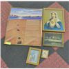 Image 1 : LOT OF 5 CATHOLIC WALL HANGINGS