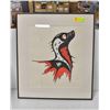 Image 1 : KEN MAILLOT SEAL 180/225 SIGNED PRINT APPROX 19.5"
