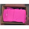 Image 1 : BOX OF NEW PINK KNIT SCARVES