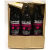 Image 1 : CASE OF 6 500ML BOTTLES OF STRAWBERRY KISS SHAMPOO