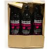 Image 1 : CASE OF 6 500ML BOTTLES OF STRAWBERRY KISS SHAMPOO