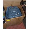 Image 1 : BOX OF NEW JEANS ASSORTED SIZES