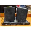 Image 1 : TWO SPEAKERS + AMP