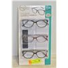 Image 1 : FOSTER GRANT LADIES READING GLASSES 3 PACK 1.75