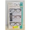 Image 1 : FOSTER GRANT LADIES READING GLASSES 3 PACK 1.75