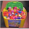 Image 1 : 150 PCS MEGA BLOCKS DISNEY WINNIE THE POOH PLASTIC