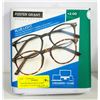 Image 1 : FOSTER GRANT BLUE LIGHT READING GLASSES 2 PK +2.00