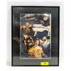 Image 2 : 4 BLACK FRAMED 16" X 20" PRINTS (2 HOCKEY THEMED)