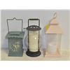 Image 1 : 3 PCS LANTERNS INCLUDED 3 FLAMELESS CANDLES