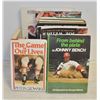 Image 1 : BOX LOT 17 X VINTAGE SPORTS BOOKS 1970?S, 80?S