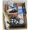 Image 1 : BOX WITH WICKER BASKET FULL OF BEAUTY CARE